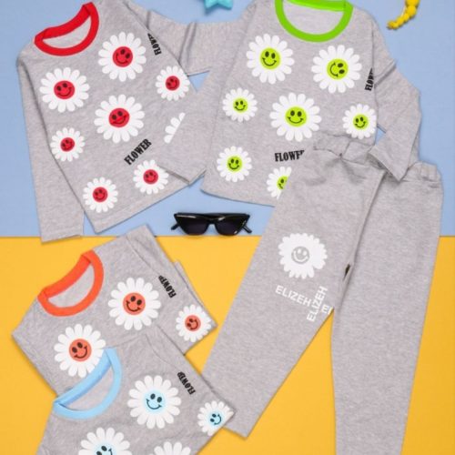 بلوز/شلوار دخترانه # کد 136886 - خرید ست بلوز شلوار دخترانه عمده