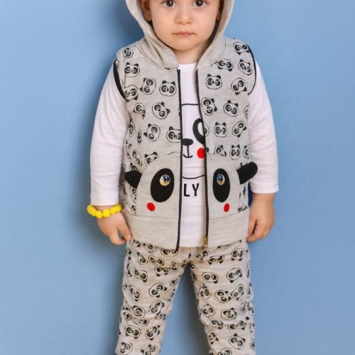 سه تیکه پسرانه # کد 136896 - خرید ست بلوز شلوار پسرانه عمده