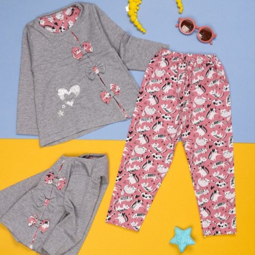 بلوز/شلوار دخترانه # کد 136901 - خرید ست بلوز شلوار دخترانه عمده