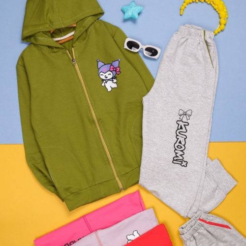 سویشرت/شلوار دخترانه # کد 136910 - خرید ست بلوز شلوار دخترانه عمده