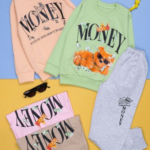 بلوز/شلوار دخترانه # کد 136916 - خرید ست بلوز شلوار دخترانه عمده