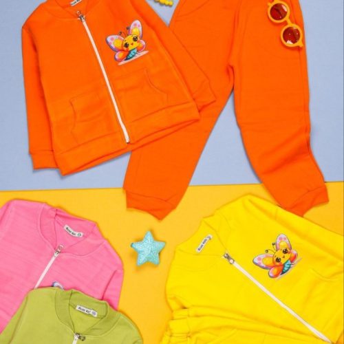 سویشرت/شلوار دخترانه # کد 136934 - خرید ست بلوز شلوار دخترانه عمده