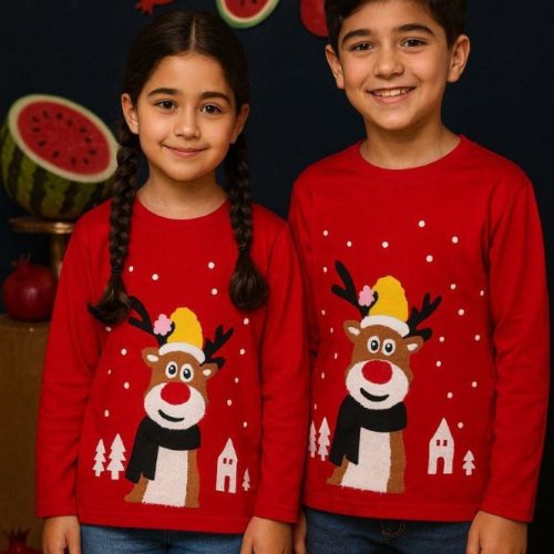 بلوز تک یلدایی # کد 138114 - خرید بلوز تک دخترانه عمده