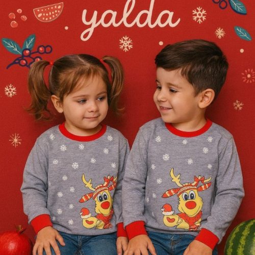 بلوز تک یلدایی # کد 138178 - خرید بلوز تک دخترانه عمده