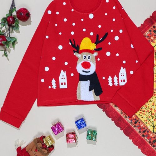 بلوز تک یلدایی # کد 138929 - خرید بلوز تک دخترانه عمده