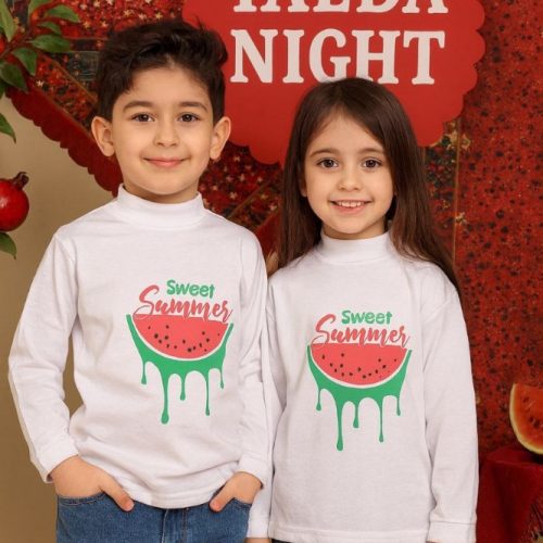 بلوز تک یلدایی # کد 138937 - خرید بلوز تک دخترانه عمده