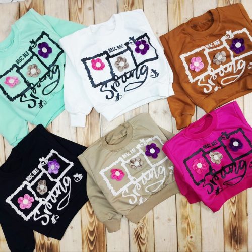 کراپ تک کد 134501 - خرید بلوز تک دخترانه عمده