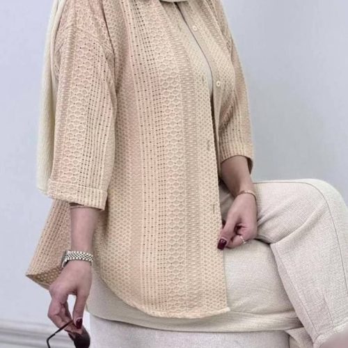 خرید عمده مانتو جلو دکمه مراکشی - مانتو زنانه عمده