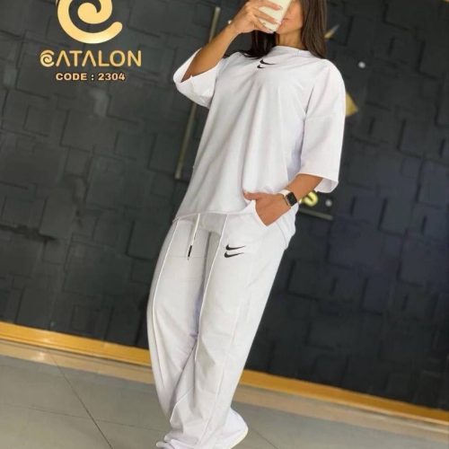 فروش عمده بلوز شلوار خط اتو کد 130754