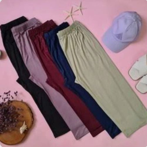 فروش عمده شلوار قواره دار ساده و بلند کد 131574