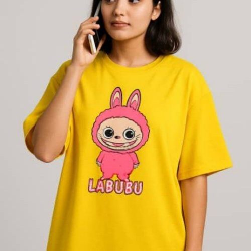فروش عمده تیشرت باکسی لبوبو کد 132449