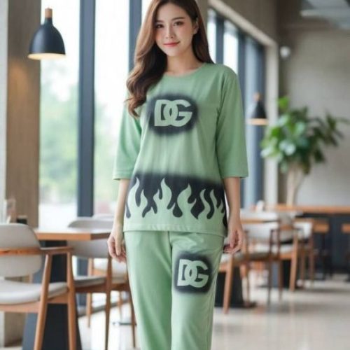 فروش عمده ست تیشرت شلوار پیستولری کد 133117