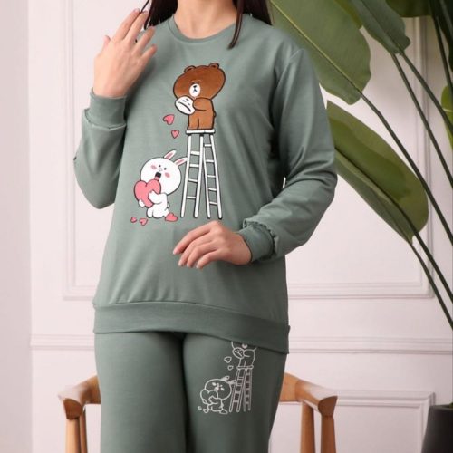 فروش عمده ست بلوز و شلوار خرسی کد 133119