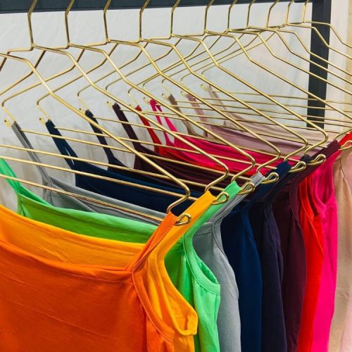 تاپ بندی رنگی کد 133533 - خرید تاپ و تیشرت زنانه عمده