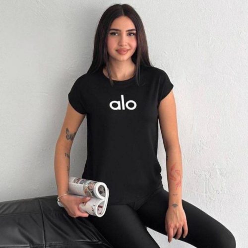 تاپ کبریتی پنبه گلدوزی شده alo کد 133610 - خرید تاپ و تیشرت زنانه عمده