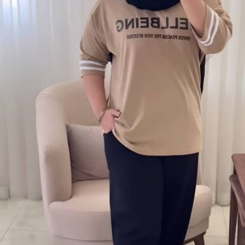 ست تیشرت و شلوار کد 133931 - خرید ست تیشرت شلوار زنانه عمده