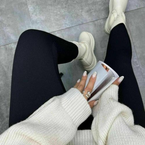 شلوار ریلی راستا مشکی کد 134194 - خرید شلوار زنانه عمده