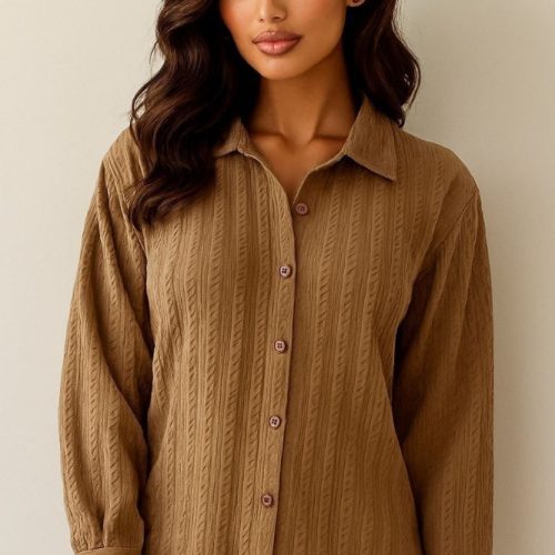 مانتو یقه دار کد 134995 - خرید مانتو زنانه عمده