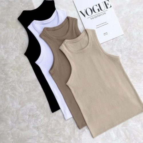 زیر مانتویی ساده کد 135293 - خرید تاپ و تیشرت زنانه عمده