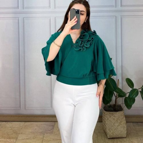 فروش عمده شومیز مدل نهال کد 133272