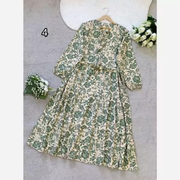 فروش عمده ساحلی نخی گل دار - ساحلی زنانه عمده