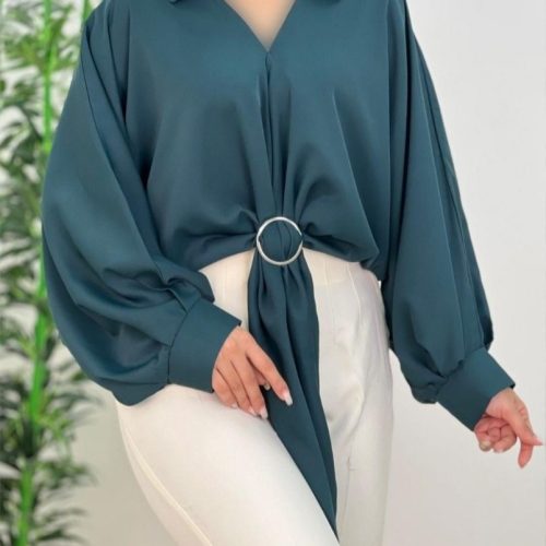 خرید عمده شومیز حلقه ای - شومیز زنانه عمده