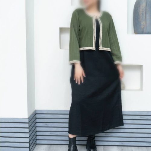 فروش عمده کت سارافون نواری، کالکشن پاییز کد 133356