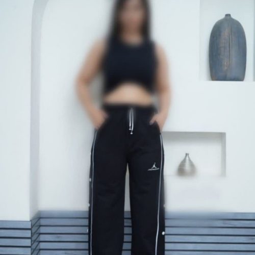 شلوار بگ بغل دکمه جردن کد 133594 - خرید شلوار زنانه عمده