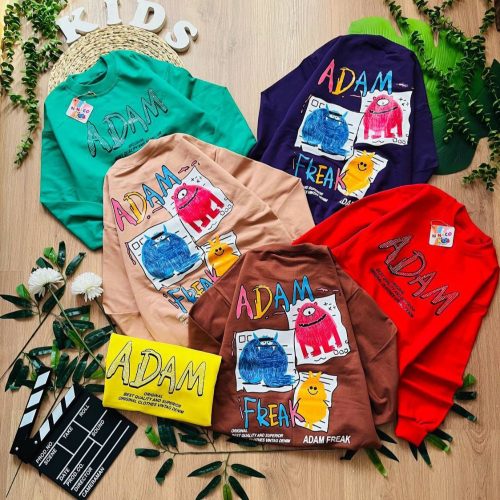 بلوز تک لش پسرانه دخترانه کد 133850 - خرید تاپ و تیشرت دخترانه عمده