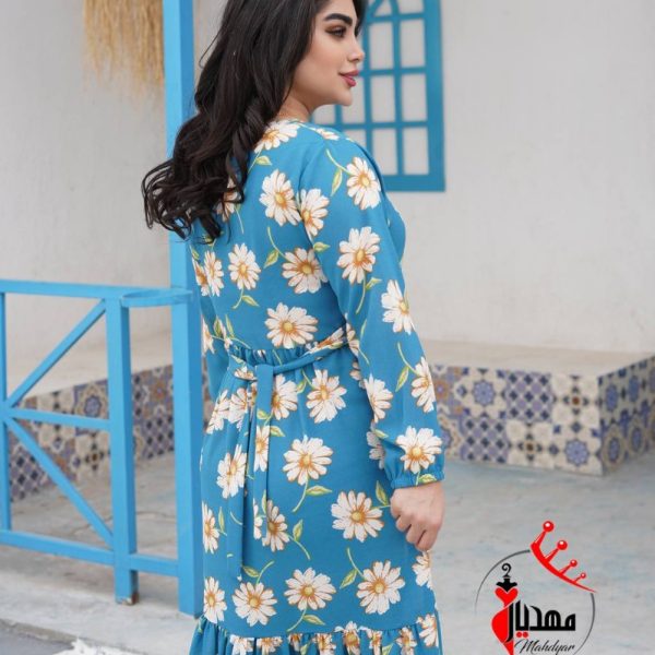 خرید عمده ساحلی زنانه کمربندی گلدار - ساحلی زنانه عمده
