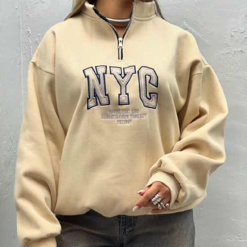 خرید عمده هودی زنانه مدل NYC