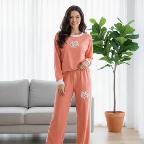 ست بلوز شلوار کد 135477 - خرید ست بلوز شلوار زنانه عمده