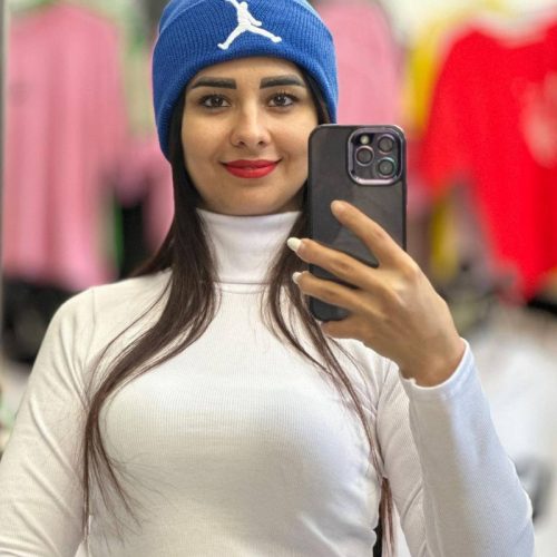 کلاه بافت رنگی کد 135480 - خرید کاپشن و هودی زنانه عمده