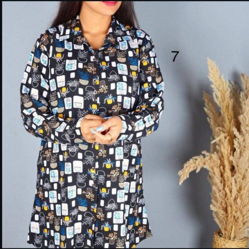 مانتو جلو دکمه میکس کد 135485 - خرید مانتو زنانه عمده