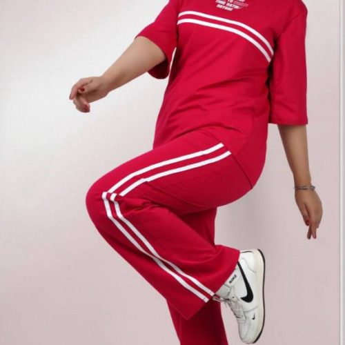 تیشرت شلوار کد 135586 - خرید ست تیشرت شلوار زنانه عمده