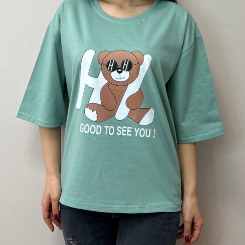 نیم لانگ کد 135601 - خرید تاپ و تیشرت زنانه عمده