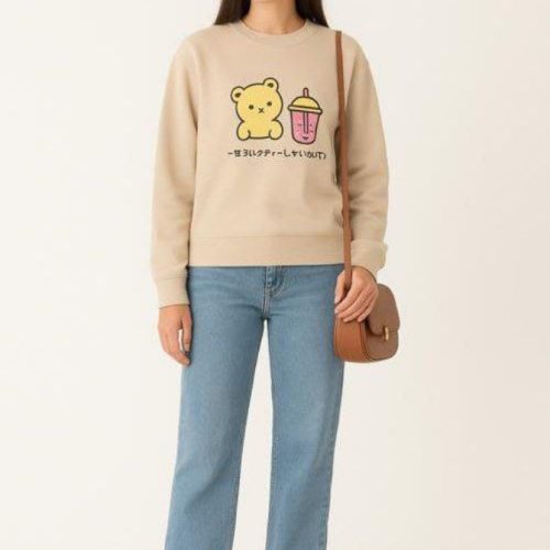 بلوز آستین دار کد 135615 - خرید بلوز تک زنانه عمده