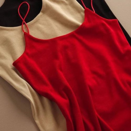 تاپ بلند بند ماکارون کد 135618 - خرید تاپ و تیشرت زنانه عمده