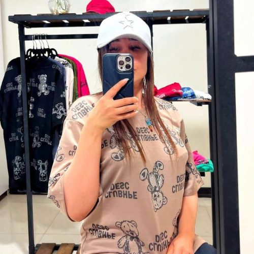 تیشرت لانگ کد 135635 - خرید تاپ و تیشرت زنانه عمده