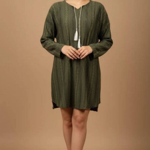 تونیک یقه کوبای سنتی کد 135860 - خرید تونیک زنانه عمده