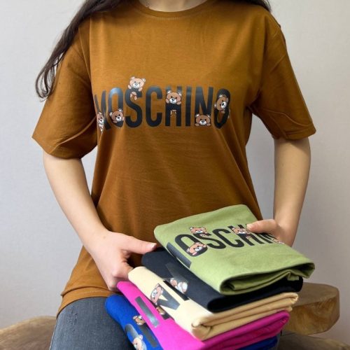 نیم لانگ چاپ تدی کد 135971 - خرید تاپ و تیشرت زنانه عمده