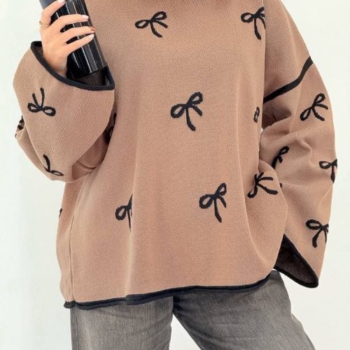 بافت باکسی پاپیون کد 138898 - خرید کاپشن و هودی زنانه عمده