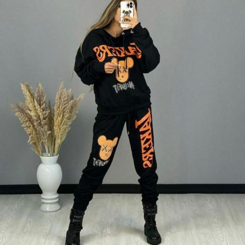 هودی و شلوار گلکسی کد 139859 - خرید کاپشن و هودی زنانه عمده