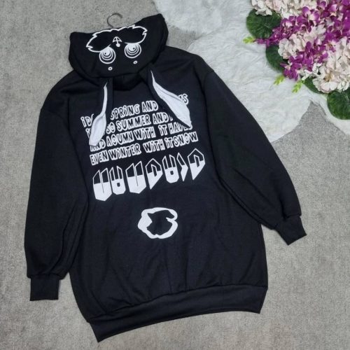 هودی خر گوش کد 139897 - خرید کاپشن و هودی زنانه عمده