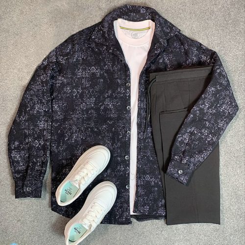 تولیدی پوشاک مردانه کجراه طرحدار کد 137070 - خرید هودی مردانه عمده