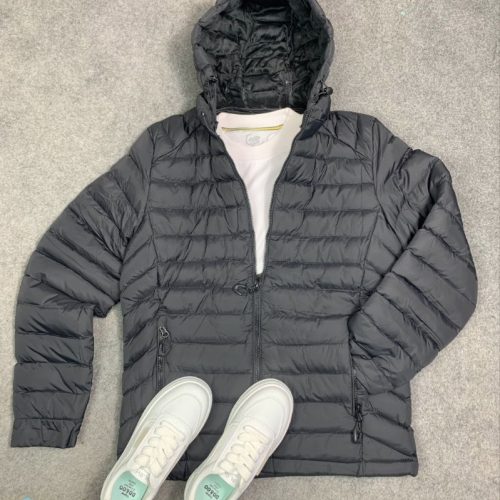 تولیدی کاپشن مشکی کد 137676 - خرید هودی مردانه عمده