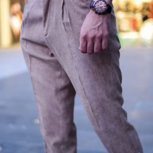 تولیدی و پخش عمده شلوار مخمل راه ریز کد 137979 - خرید شلوار مردانه عمده