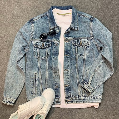 تولیدی پوشاک مردانه کت جین کد 138650 - خرید هودی مردانه عمده