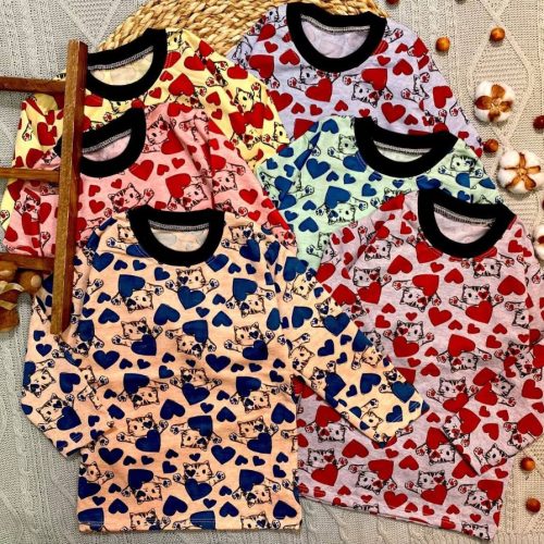 بلوز تک دخترانه کد 134389 - خرید بلوز تک دخترانه عمده