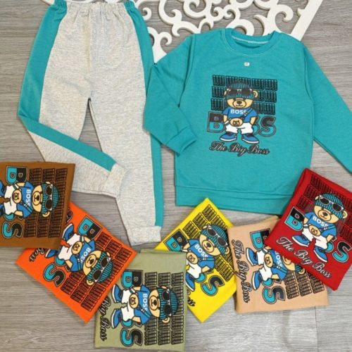 بلوز شلوار پسرانه کد 134391 - خرید ست بلوز شلوار پسرانه عمده